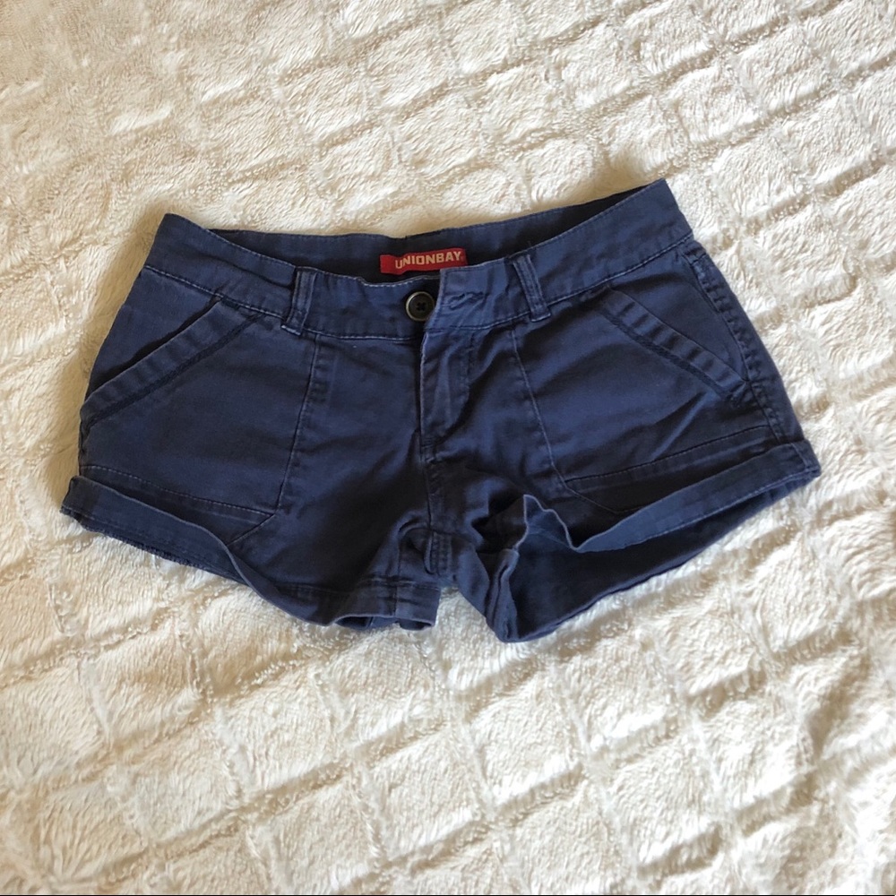 Navy blue shorts